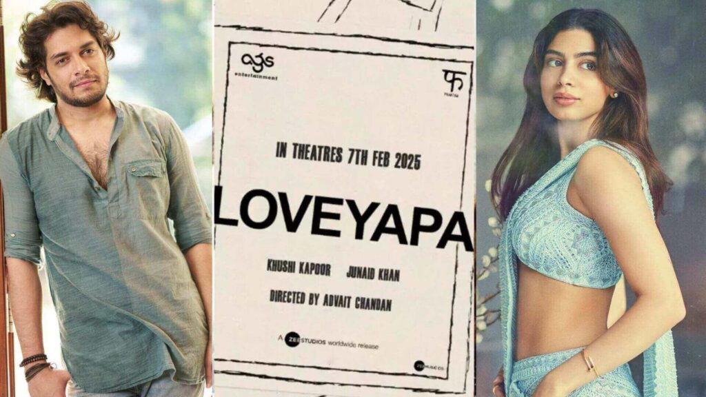 Loveyapa Movie (2025): Cast, Story, Release Date, Trailer & Music 3 Loveyapa Movie (2025): Cast, Story, Release Date, Trailer & Music, Junaid Khan & Khushi Kapoor's 'Loveyapa